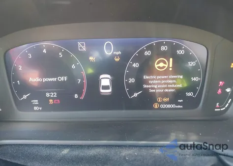 2023 Honda Accord Ex z USA, uszkodzony, nr VIN 1HGCY1F36PA004489